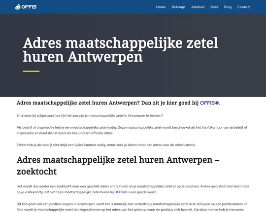Offis Antwerpen Logo