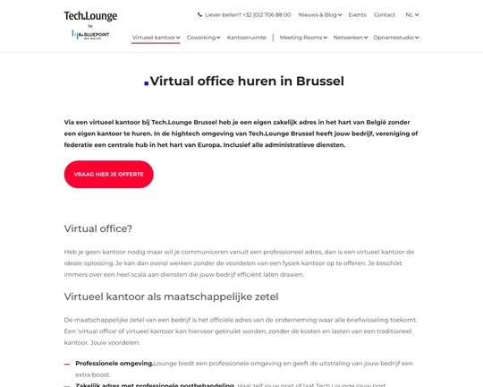 Techlounge Brussel Logo